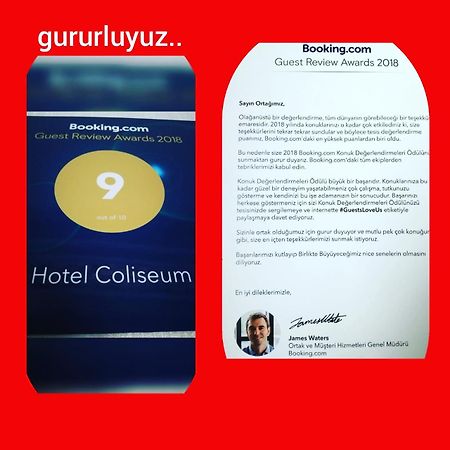 Hotel Coliseum Estambul Exterior foto